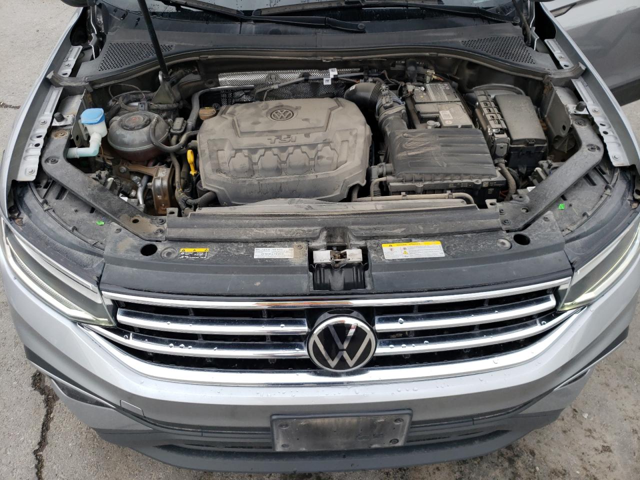 2022 VOLKSWAGEN TIGUAN SE VIN:3VV3B7AX4NM141350