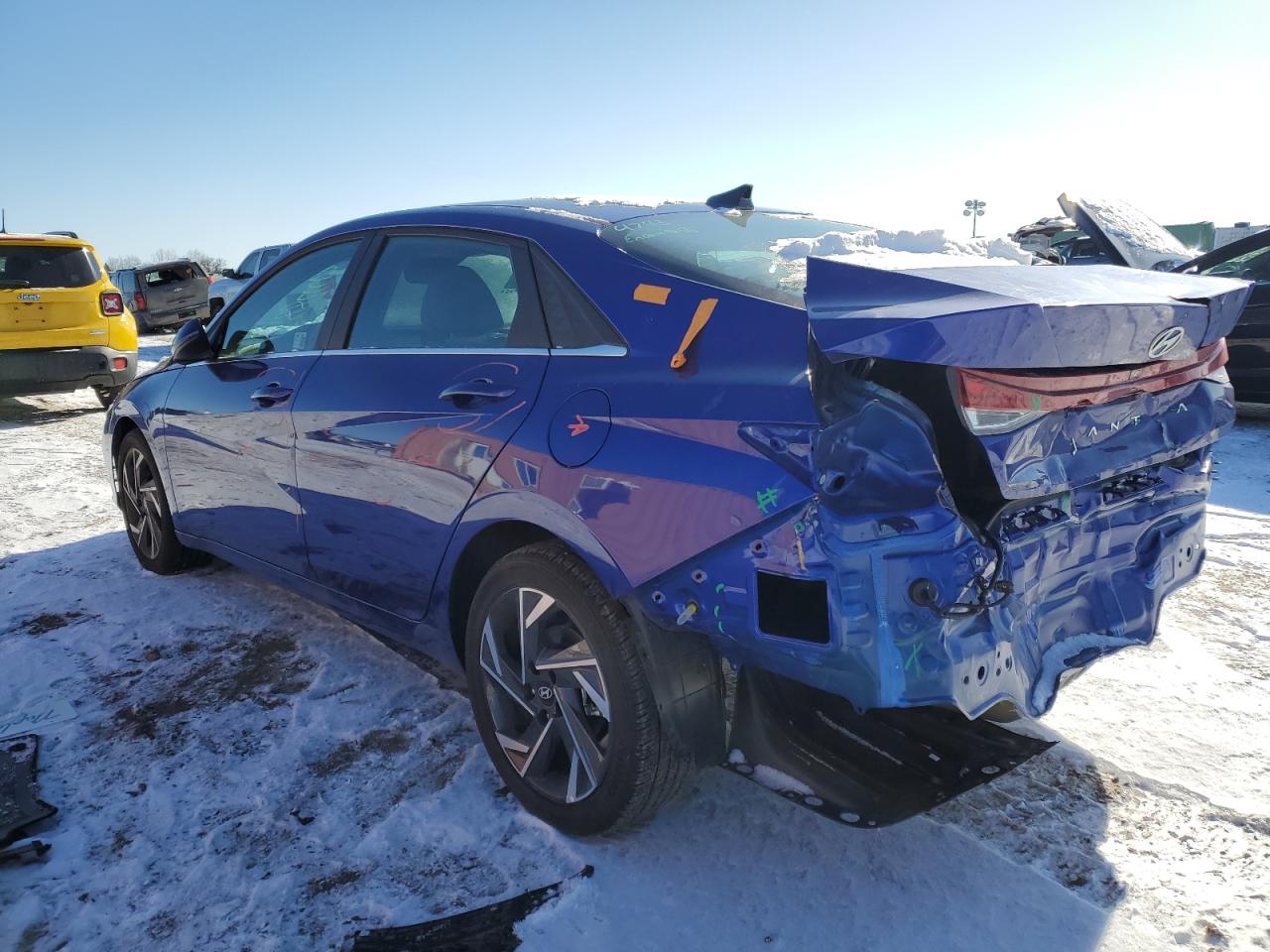 2024 HYUNDAI ELANTRA SEL VIN:KMHLS4DG3RU789381