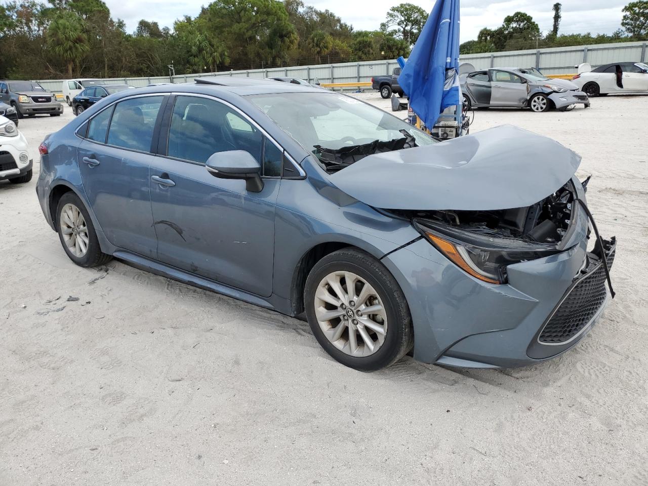 2022 TOYOTA COROLLA XLE VIN:5YFFPMAE5NP277523