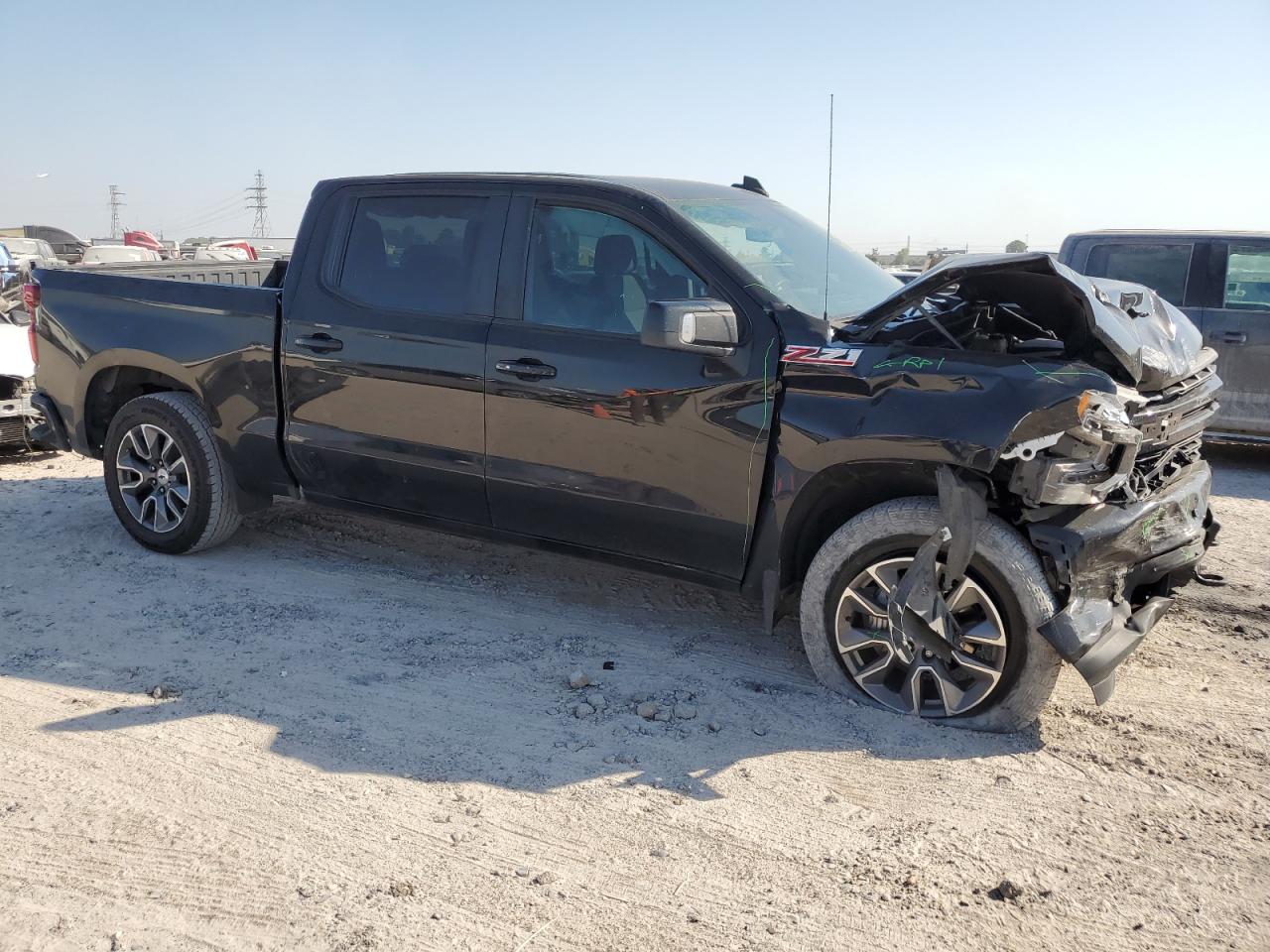 2022 CHEVROLET SILVERADO LTD K1500 RST VIN:1GCUYEELXNZ165681