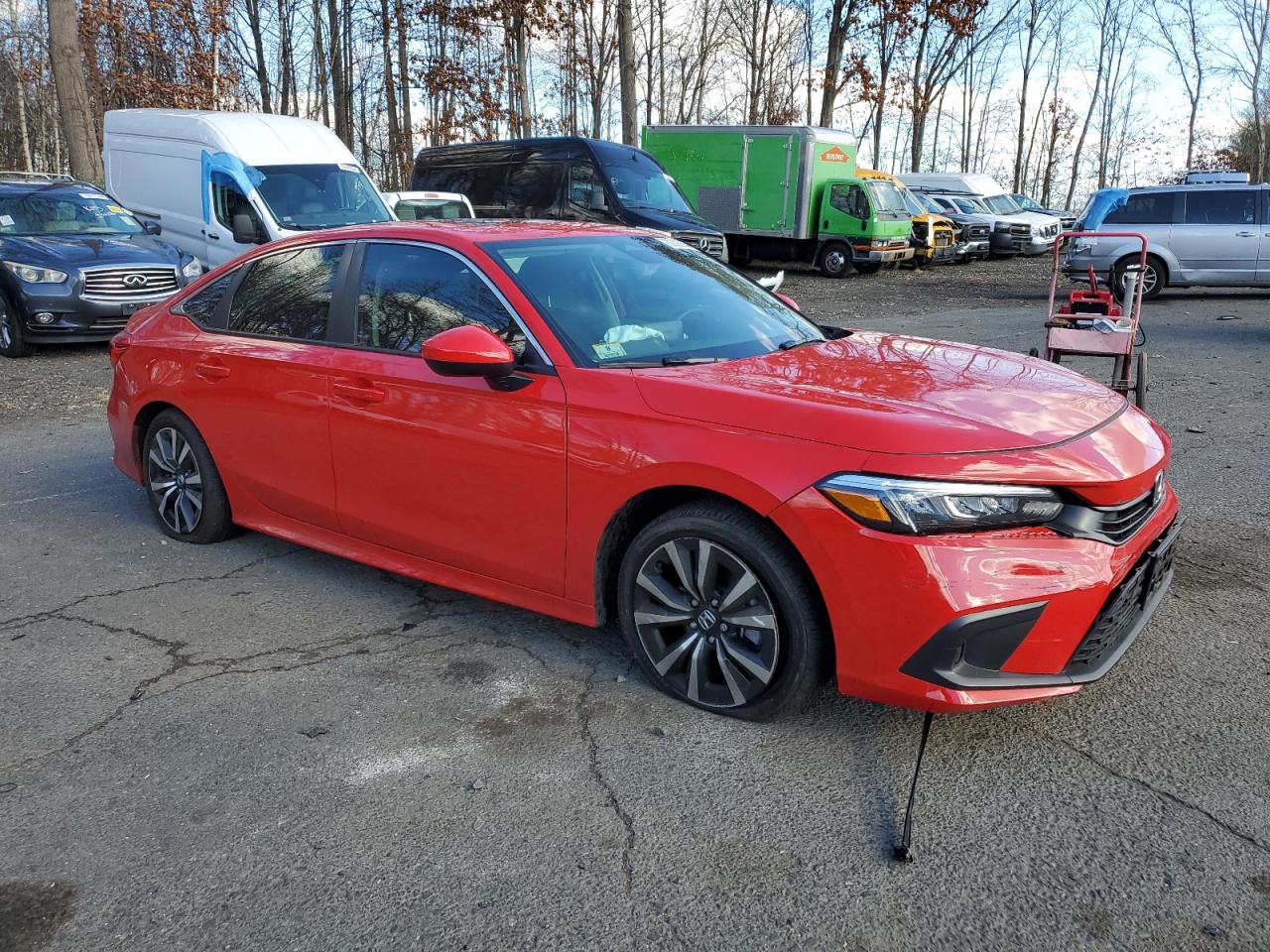 2023 HONDA CIVIC EX VIN:2HGFE1F78PH322253