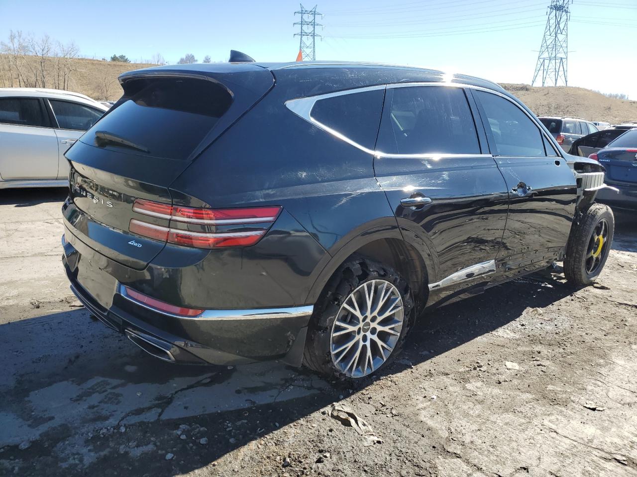 2022 GENESIS GV80 BASE VIN:KMUHBDSB5NU079116