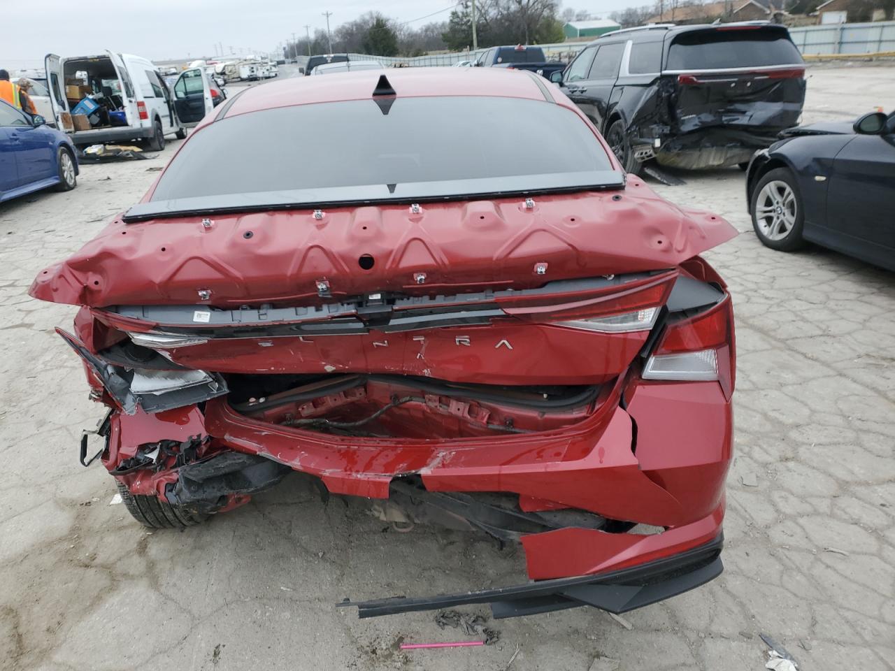 2023 HYUNDAI ELANTRA SEL VIN:KMHLS4AG7PU484550