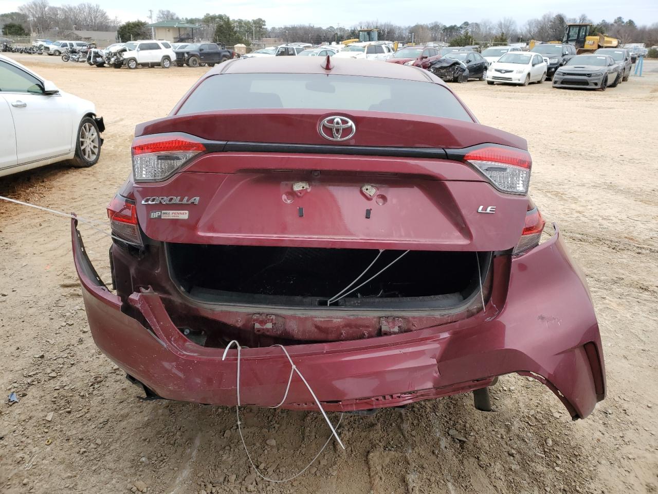 2022 TOYOTA COROLLA LE VIN:5YFEPMAEXNP383980