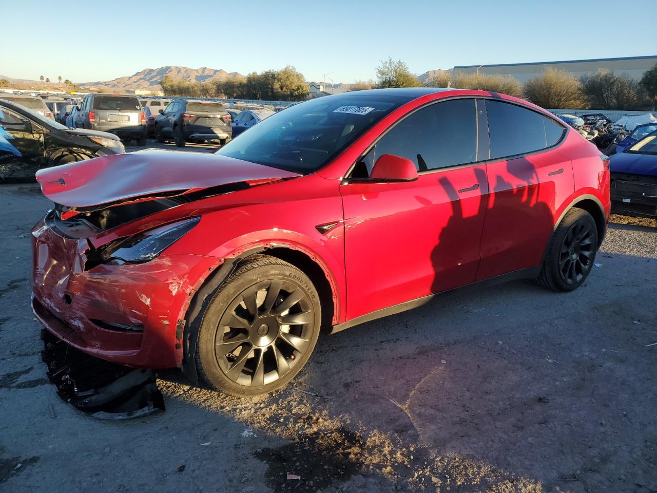 2023 TESLA MODEL Y  VIN:7SAYGDEE1PF608019