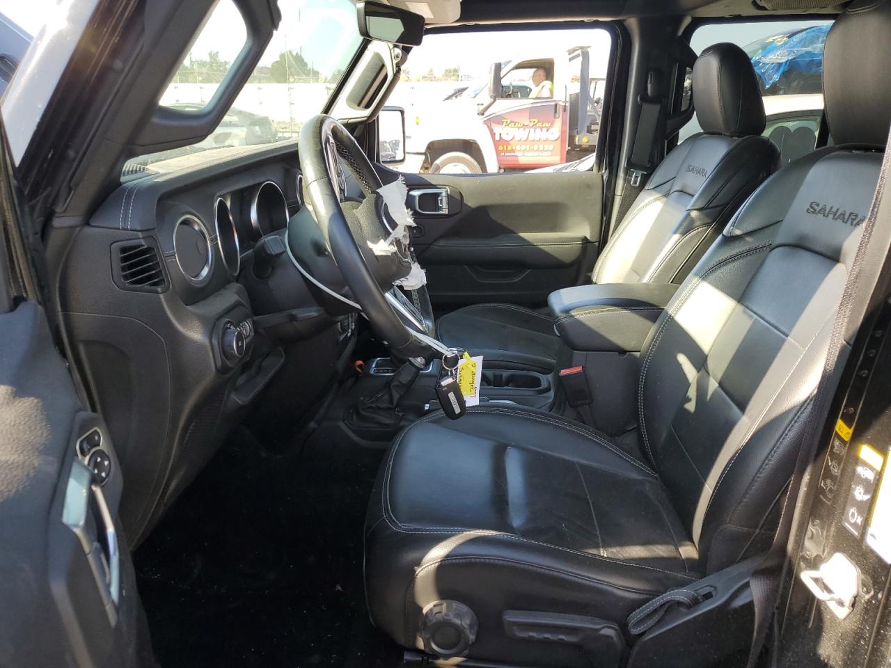 2022 JEEP WRANGLER UNLIMITED SAHARA VIN:1C4HJXEN2NW122733