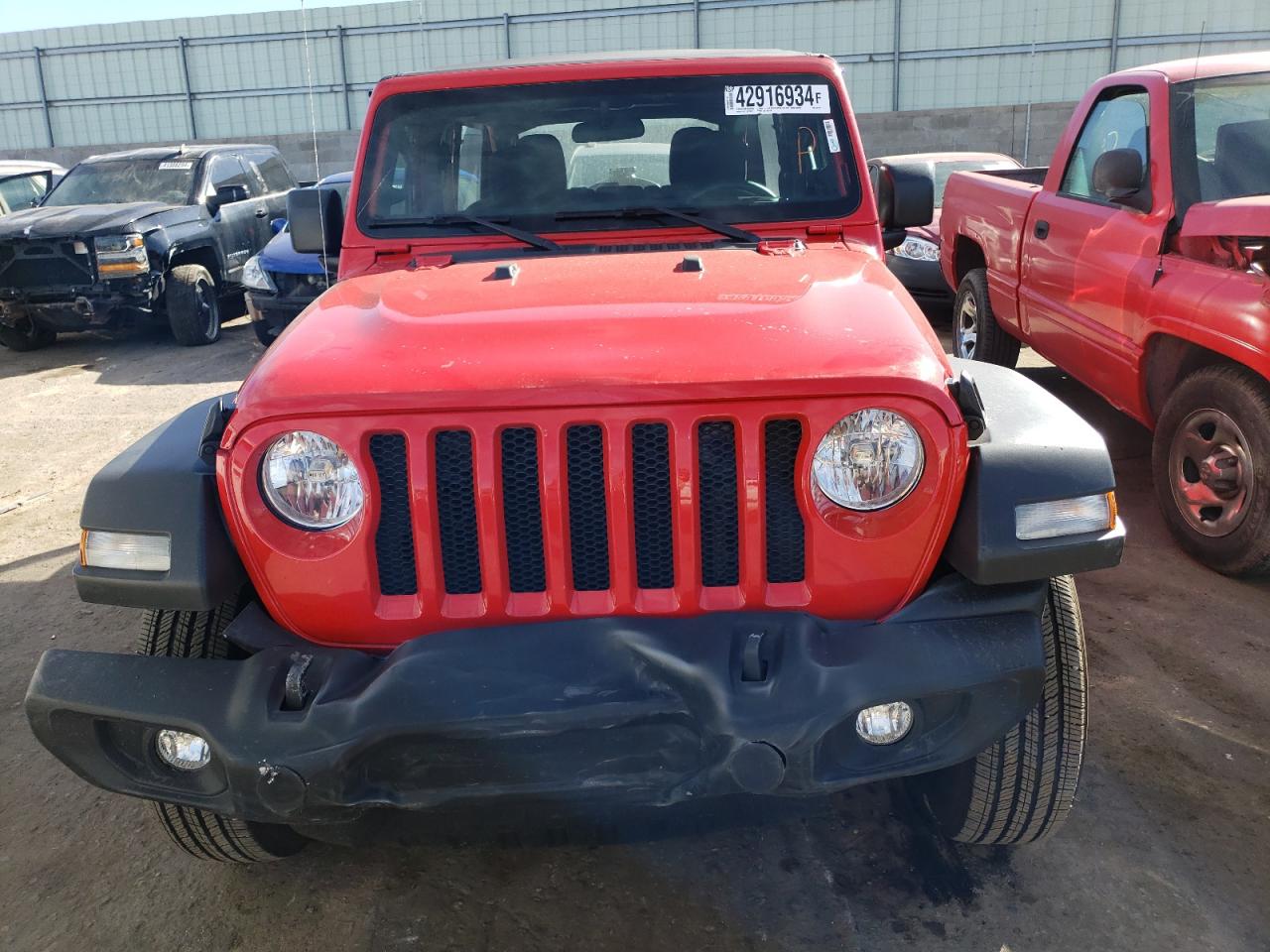 2023 JEEP WRANGLER SPORT VIN:1C4HJXDG0PW667741