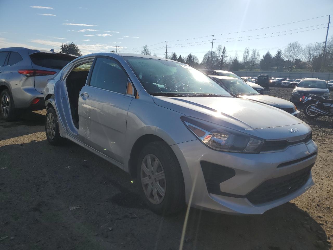2022 KIA RIO LX VIN:3KPA24AD1NE486100