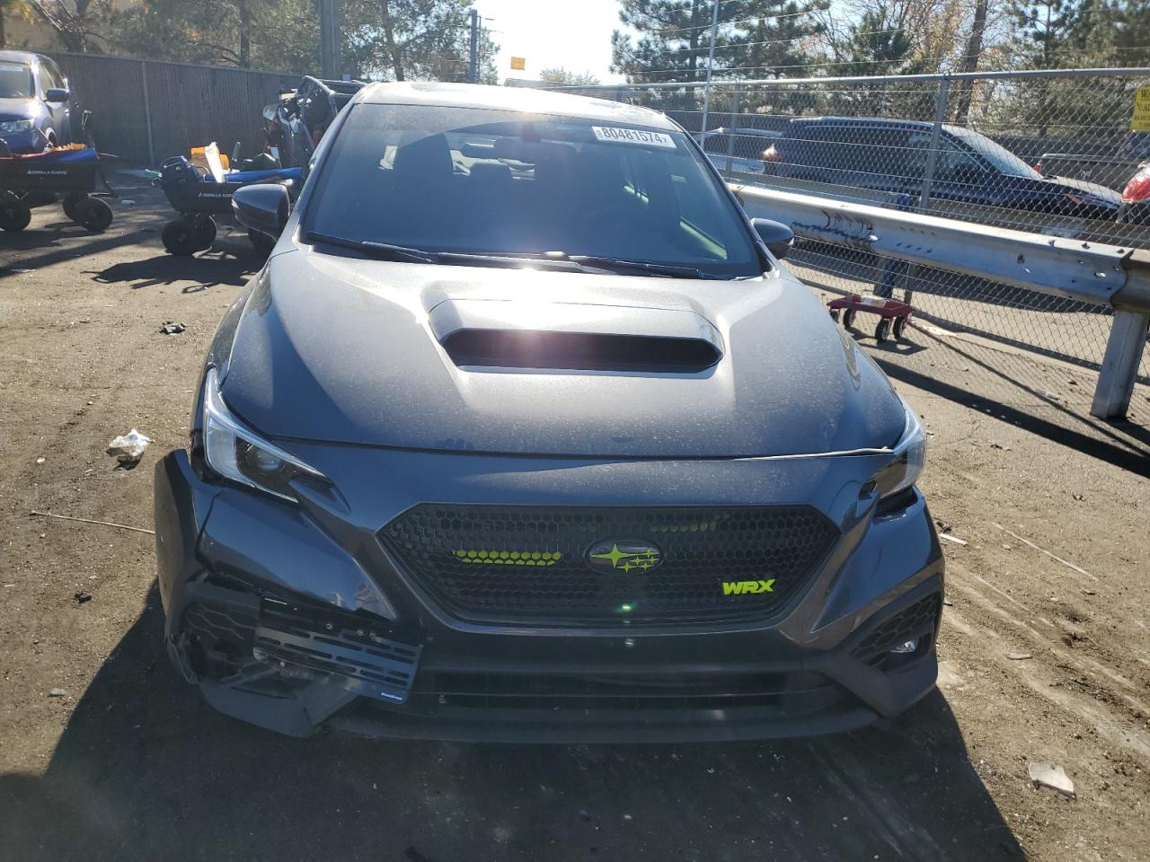 2022 SUBARU WRX LIMITED VIN:JF1VBAL67N9008496