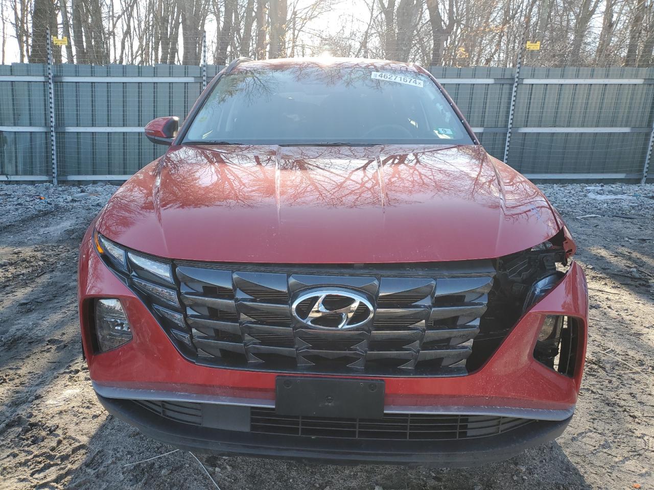 2022 HYUNDAI TUCSON SEL VIN:5NMJFCAE9NH050790
