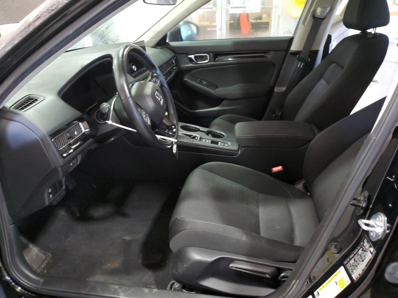 2022 HONDA CIVIC EX VIN:JHMFE1F71NX002603