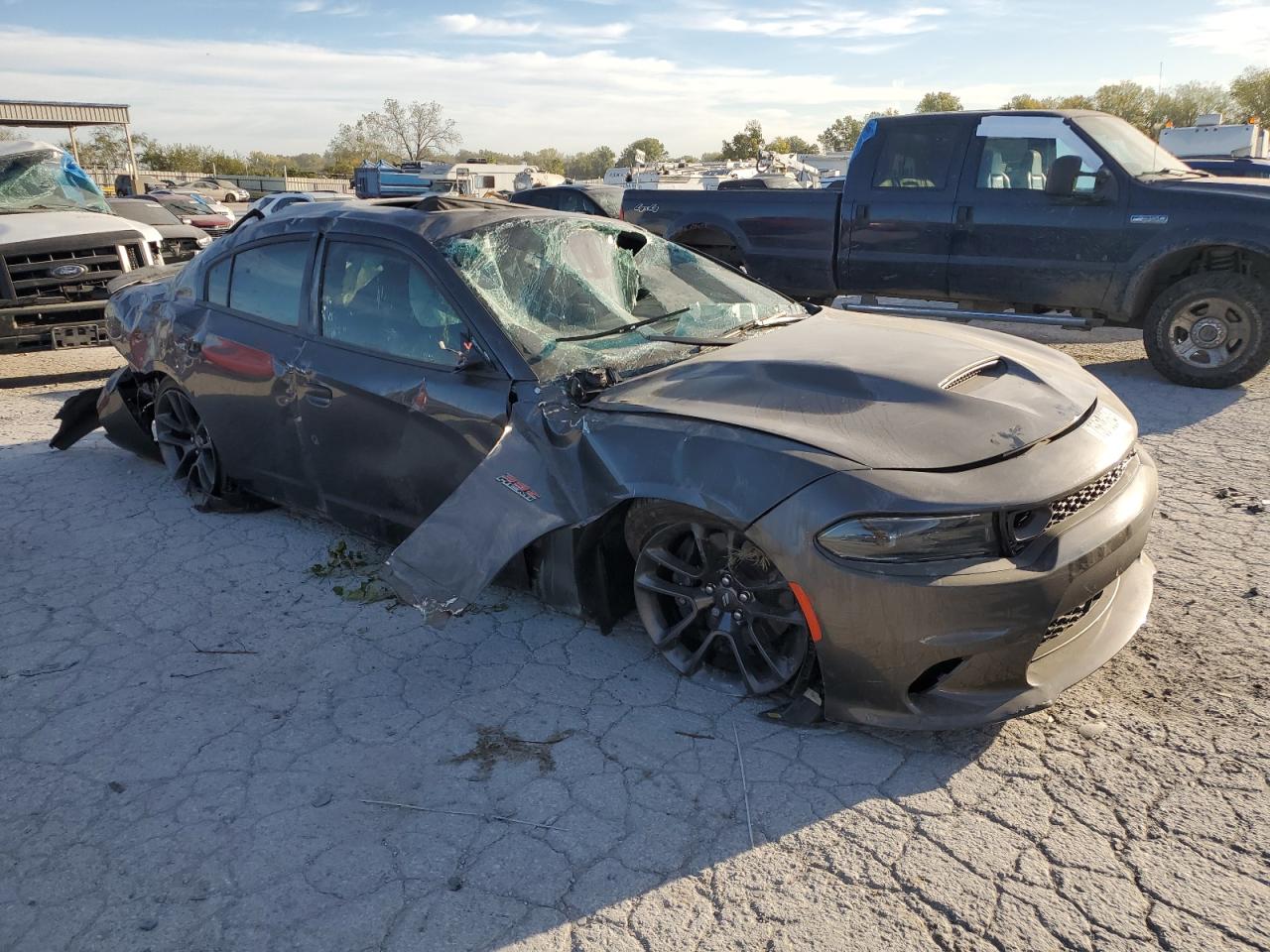 2023 DODGE CHARGER SCAT PACK VIN:2C3CDXGJ1PH702072