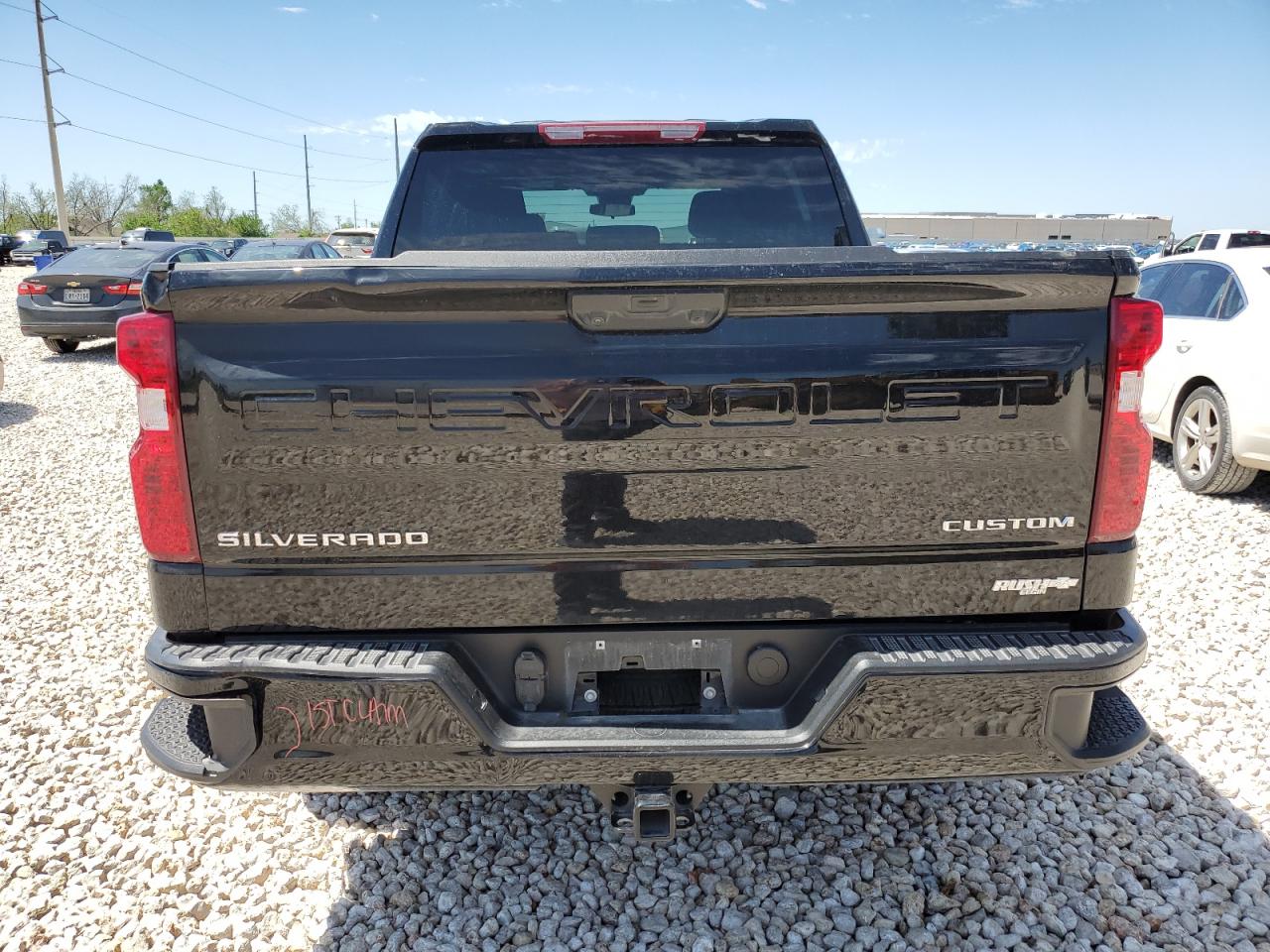 2022 CHEVROLET SILVERADO C1500 CUSTOM VIN:1GCPABEK4NZ634805