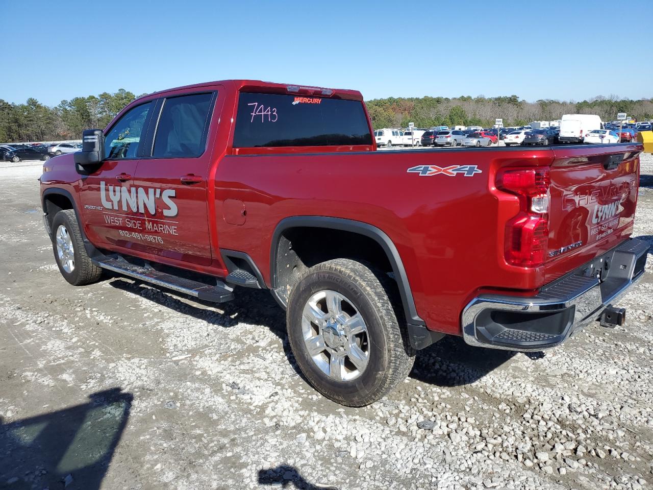 2022 CHEVROLET SILVERADO K2500 HEAVY DUTY LT VIN:1GC4YNEY5NF335443