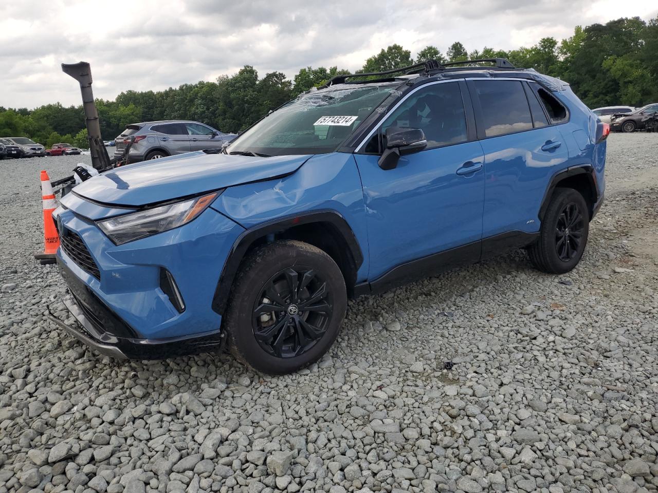 2022 TOYOTA RAV4 XSE VIN:2T3E6RFV2NW036528