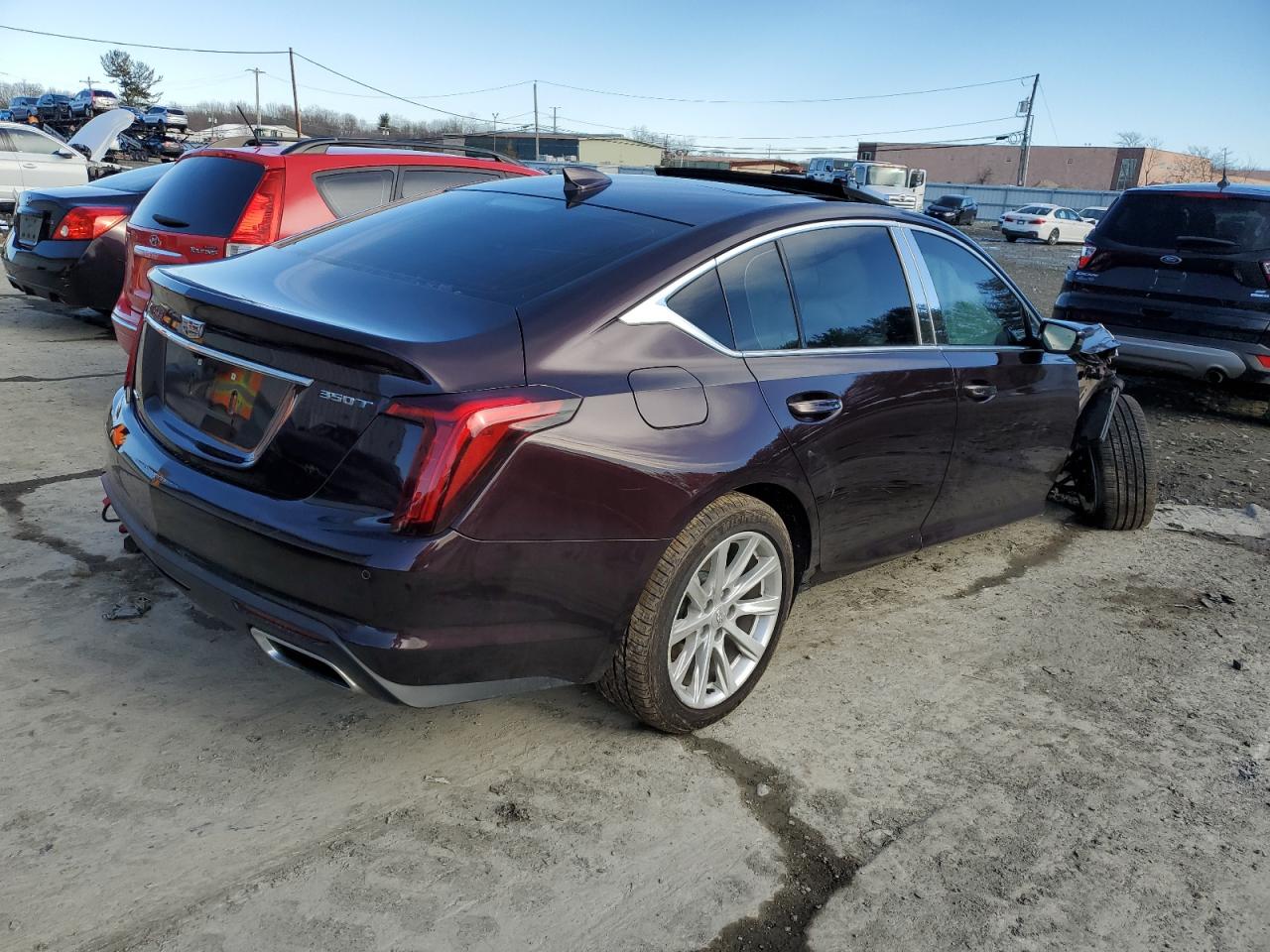 2022 CADILLAC CT5 LUXURY VIN:1G6DX5RK9N0110408