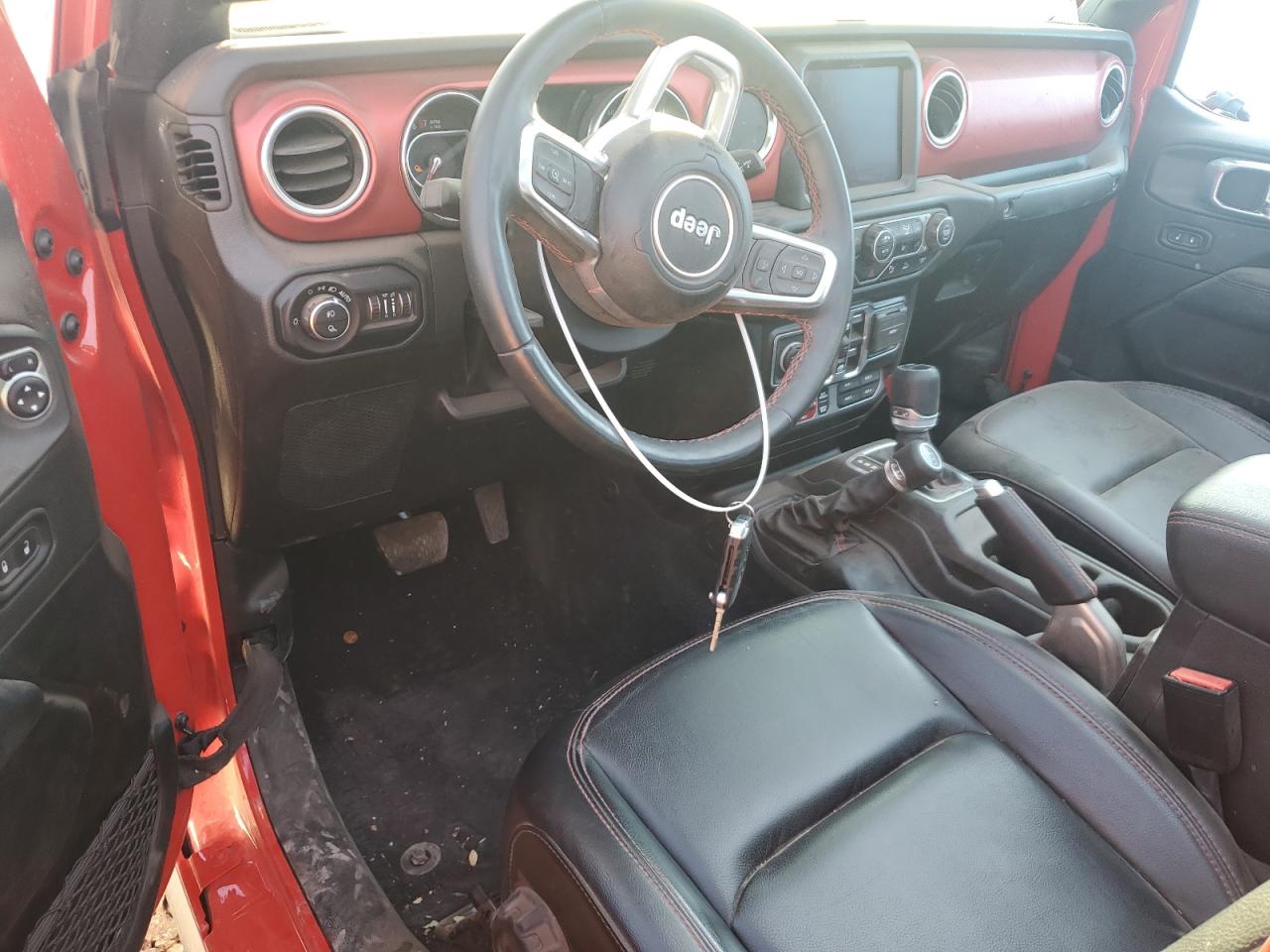 2022 JEEP GLADIATOR RUBICON VIN:1C6JJTBG1NL105673