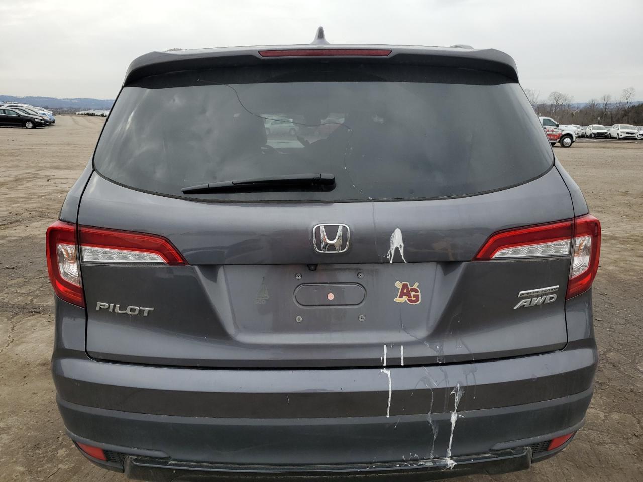2022 HONDA PILOT SE VIN:5FNYF6H25NB014849