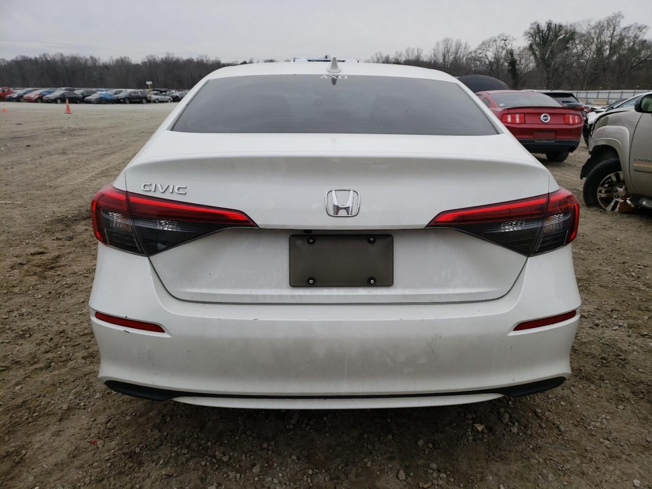 2022 HONDA CIVIC EX VIN:2HGFE1F78NH321164