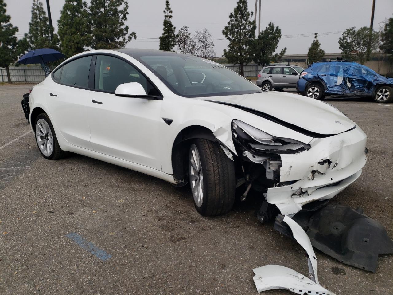 2022 TESLA MODEL 3  VIN:5YJ3E1EA6NF298553