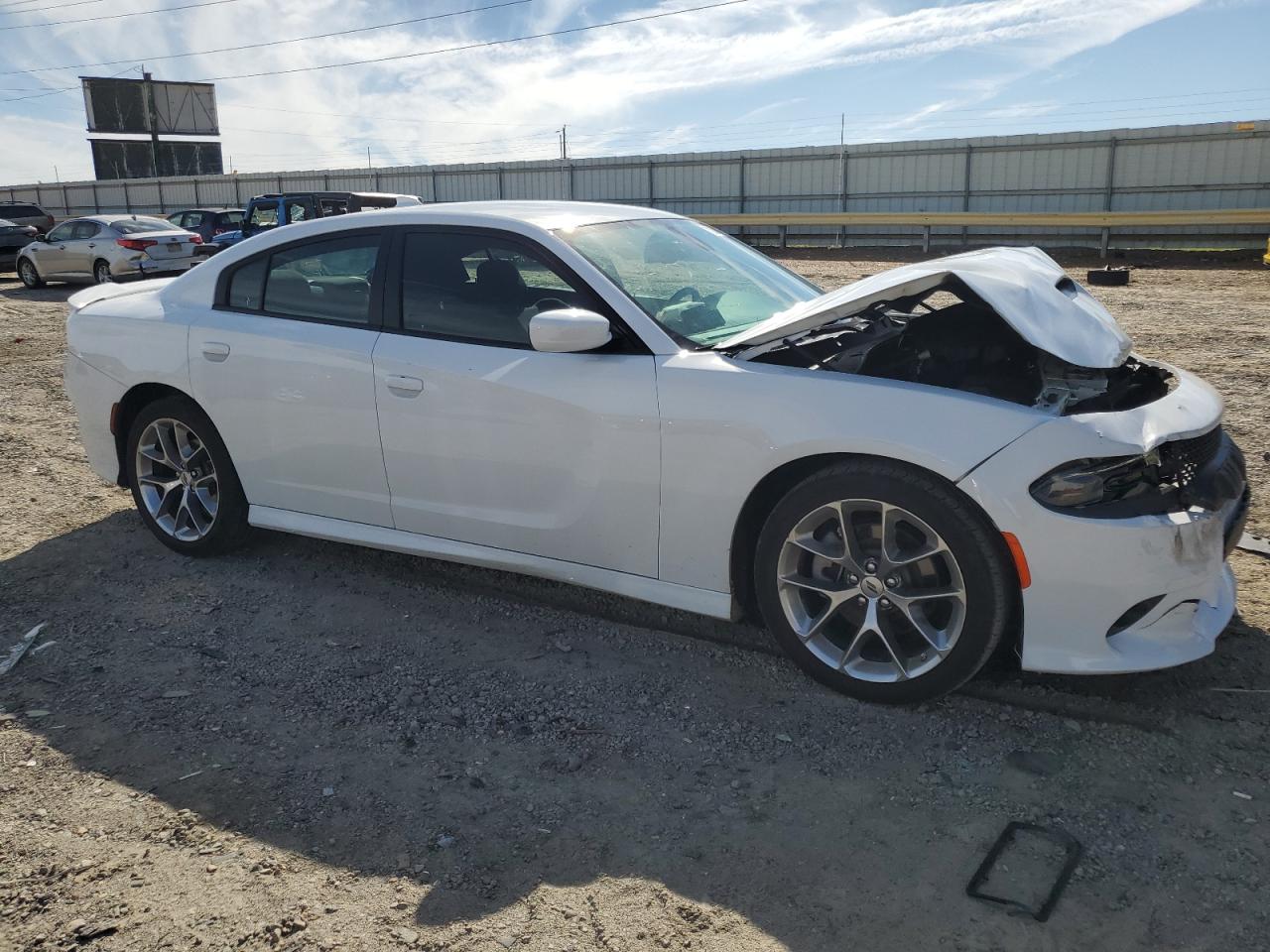 2022 DODGE CHARGER GT VIN:2C3CDXHGXNH145243