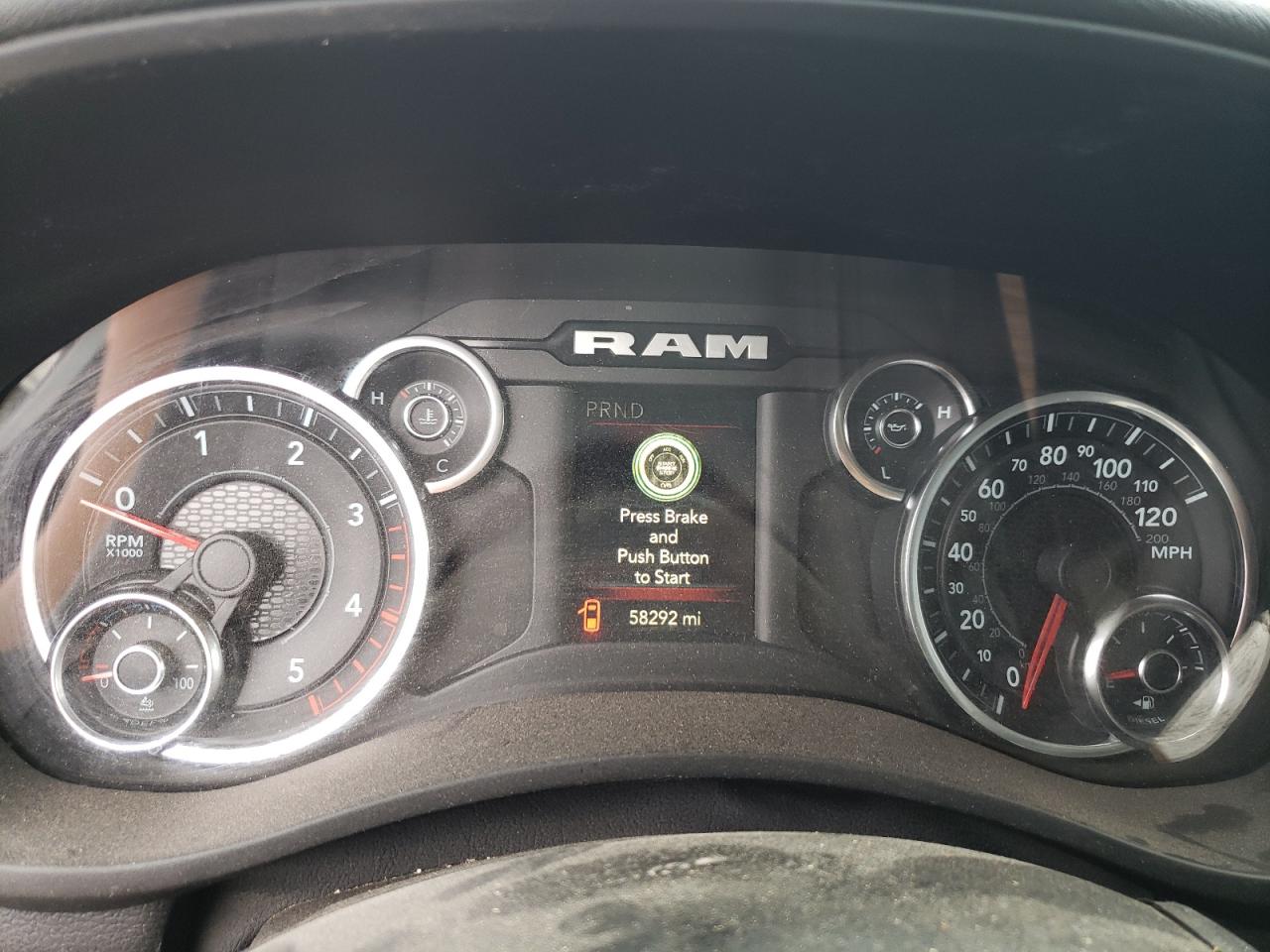 2022 RAM 2500 BIG HORN/LONE STAR VIN:3C6UR5DL2NG165647