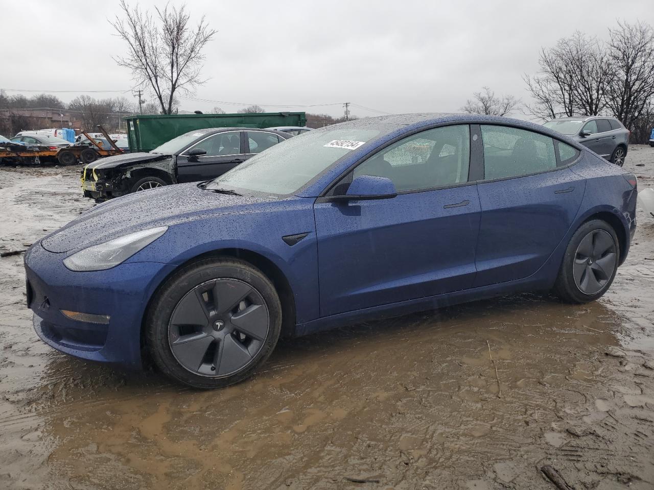 2022 TESLA MODEL 3  VIN:5YJ3E1EB4NF324088