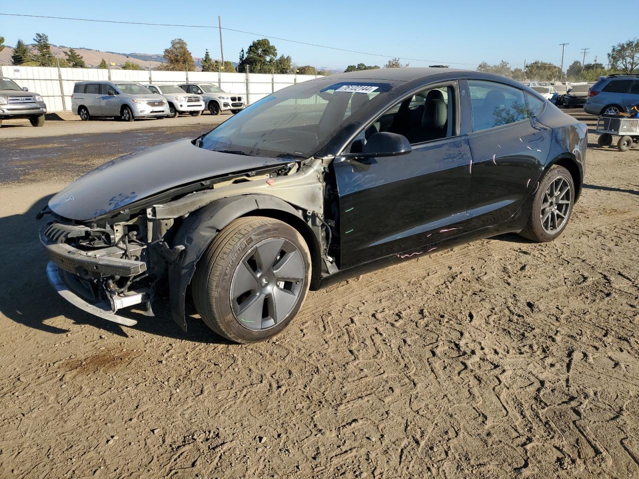 2022 TESLA MODEL 3  VIN:5YJ3E1EB6NF198106