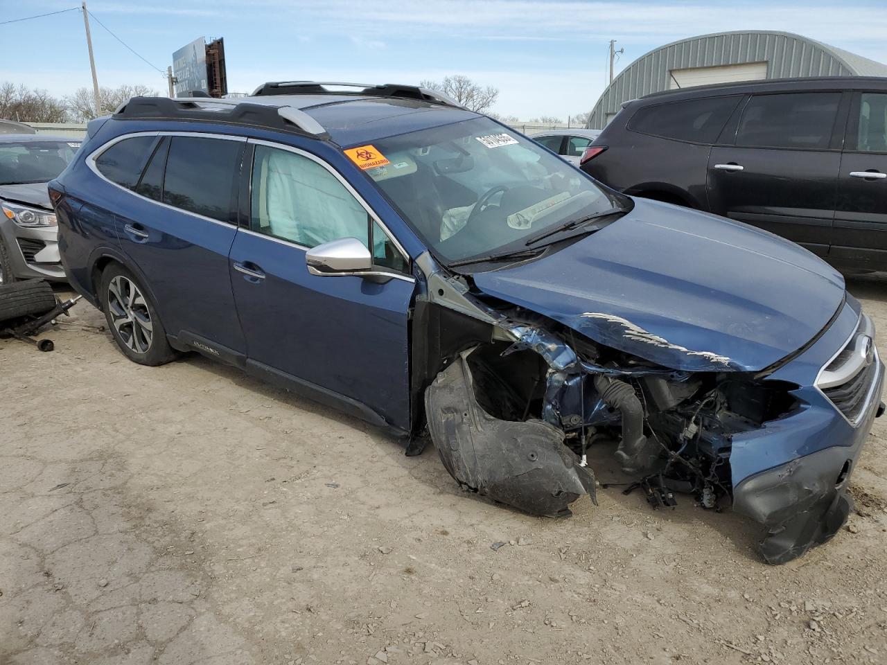 2022 SUBARU OUTBACK TOURING VIN:4S4BTGPD4N3190095