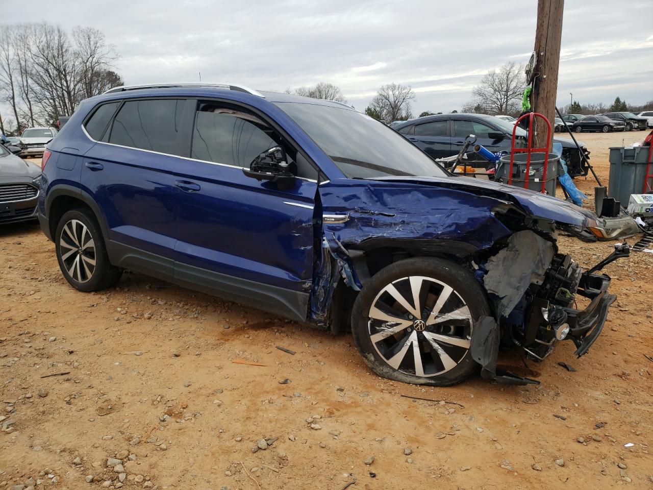 2022 VOLKSWAGEN TAOS SE IQ DRIVE VIN:3VVLX7B22NM076986