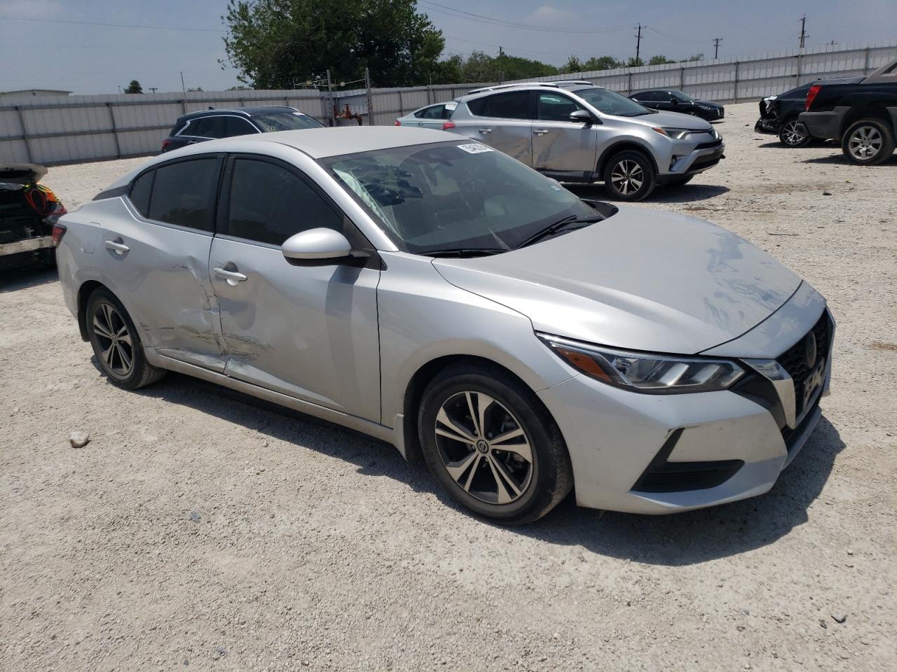 2022 NISSAN SENTRA SV VIN:3N1AB8CV7NY245169