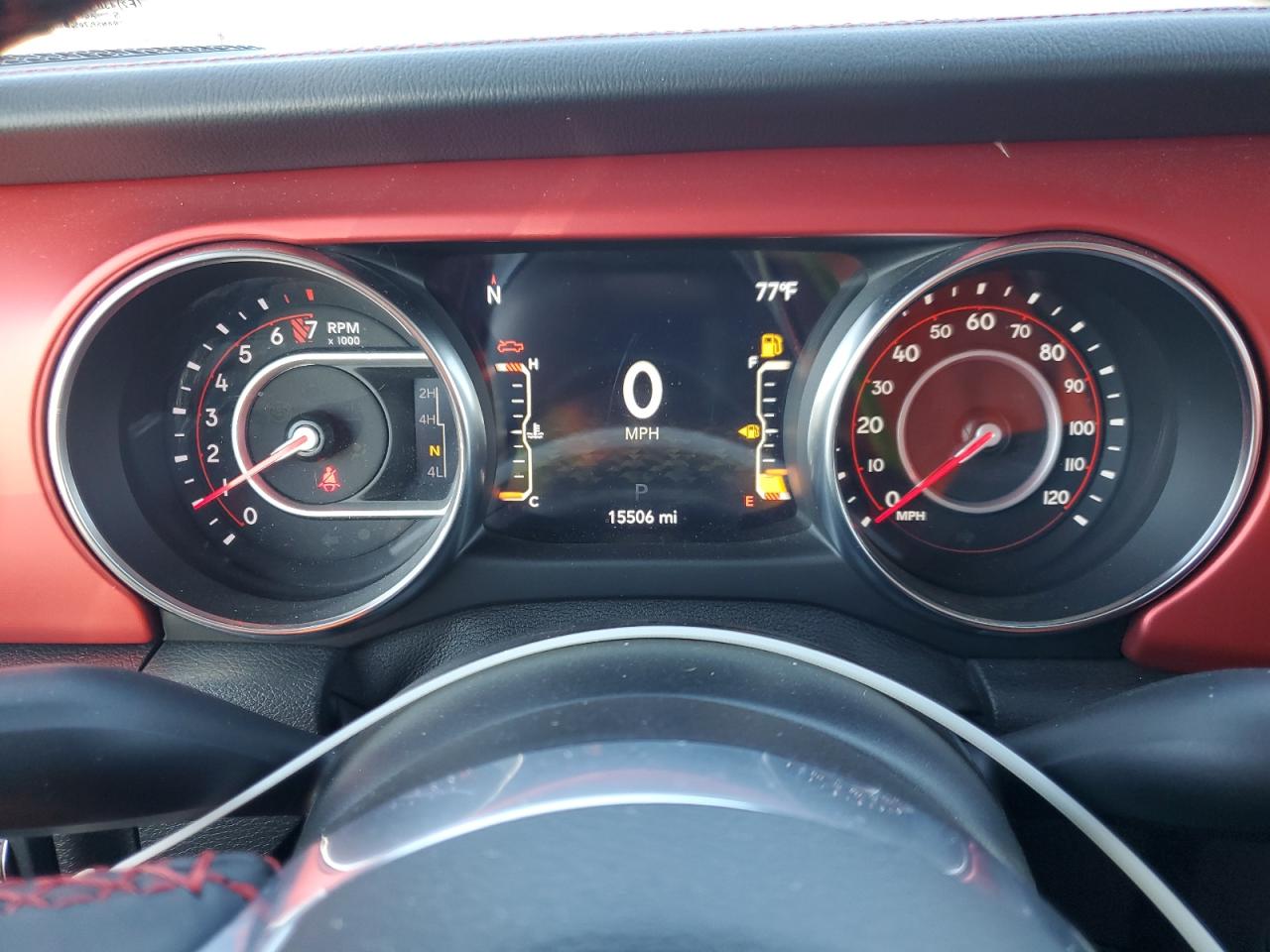 2022 JEEP GLADIATOR RUBICON VIN:1C6JJTBG7NL105497