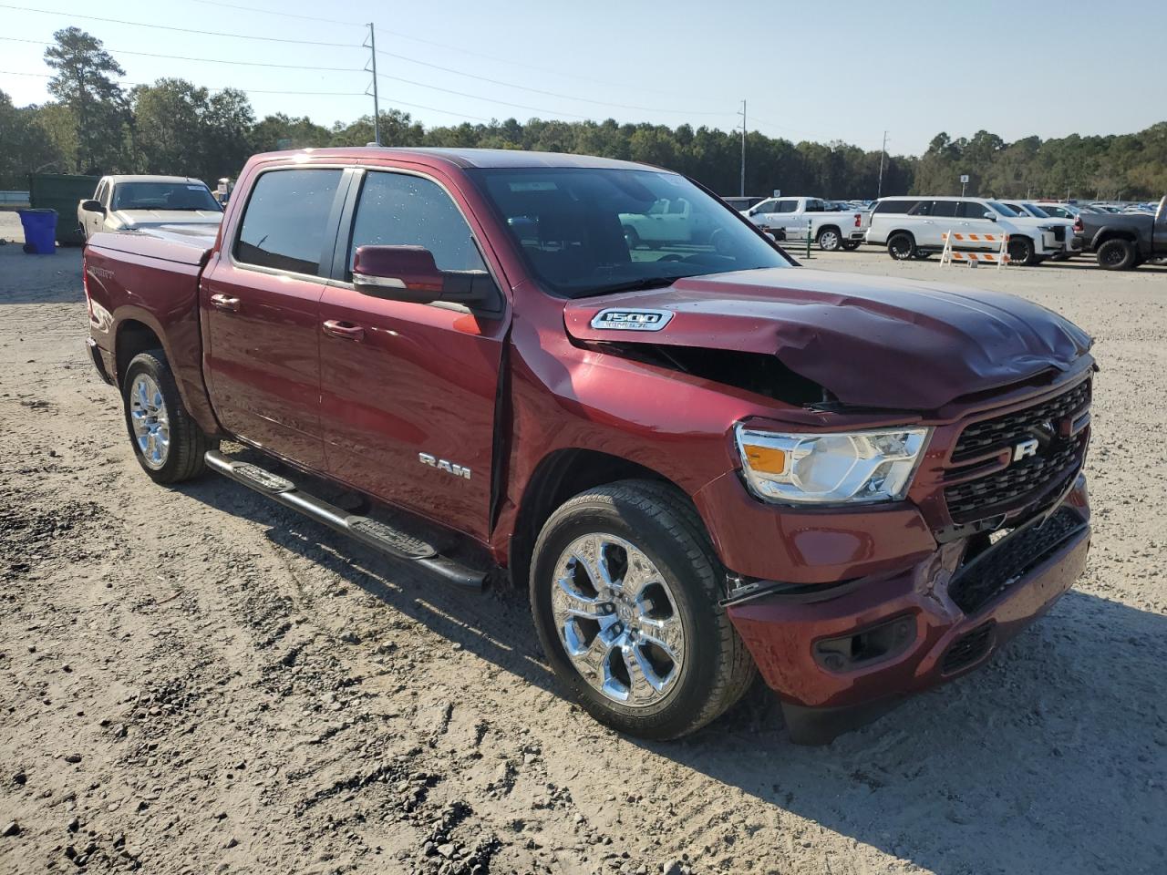 2022 RAM 1500 BIG HORN/LONE STAR VIN:1C6RREFT6NN124870