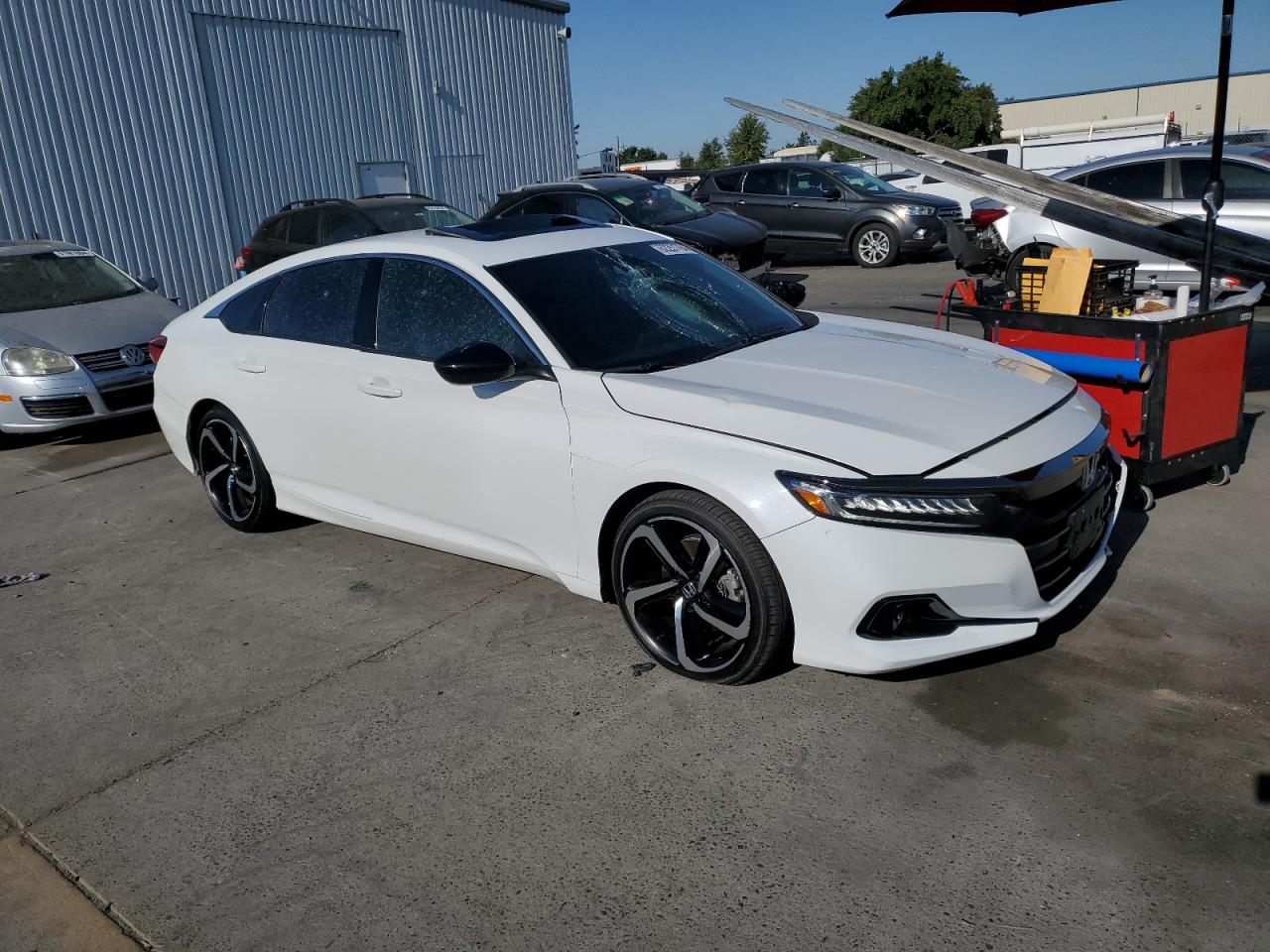 2022 HONDA ACCORD SPORT VIN:1HGCV2F39NA001128