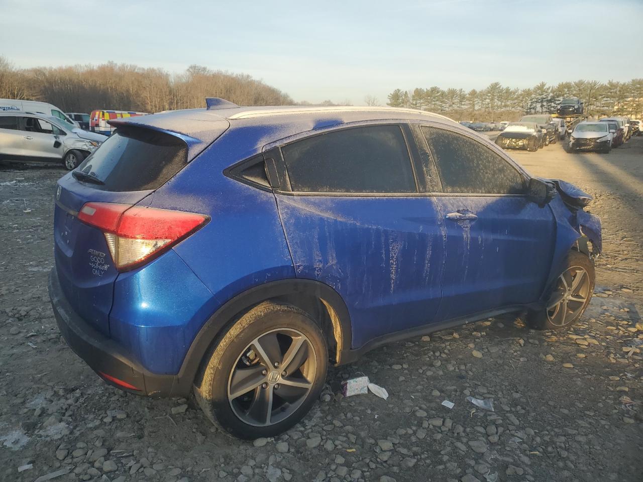 2022 HONDA HR-V EX VIN:3CZRU6H55NM768442