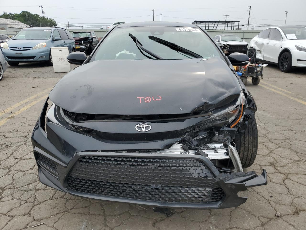 2022 TOYOTA COROLLA SE VIN:5YFS4MCE7NP127160