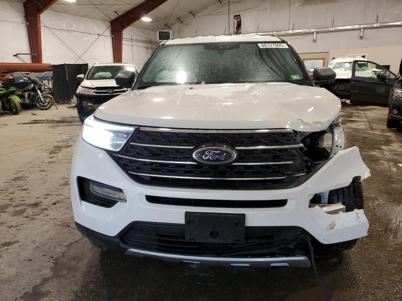 2022 FORD EXPLORER XLT VIN:1FMSK8DH6NGC16589