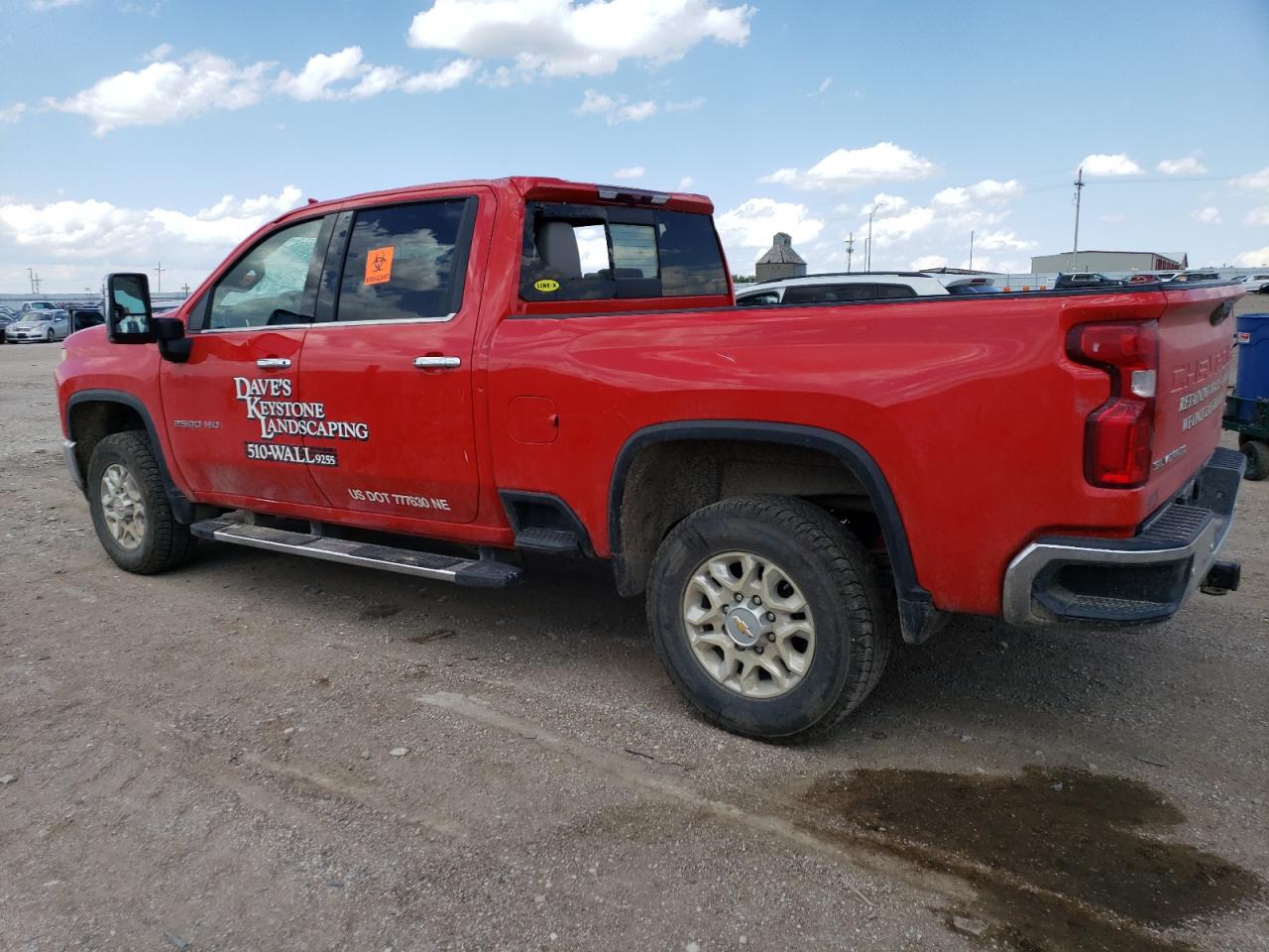 2022 CHEVROLET SILVERADO K2500 HEAVY DUTY LTZ VIN:2GC4YPEY3N1233531