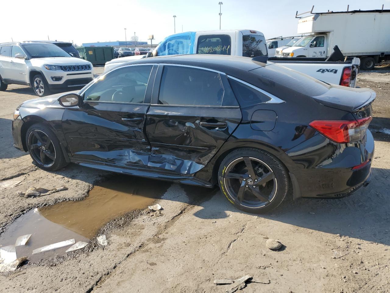 2022 HONDA CIVIC TOURING VIN:2HGFE1F92NH305270