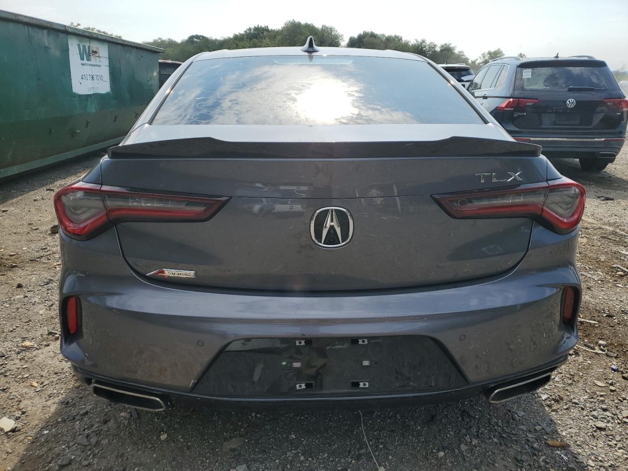 2022 ACURA TLX TECH A VIN:19UUB5F52NA004372