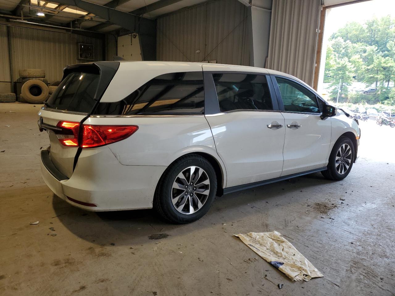 2022 HONDA ODYSSEY EXL VIN:5FNRL6H70NB050344