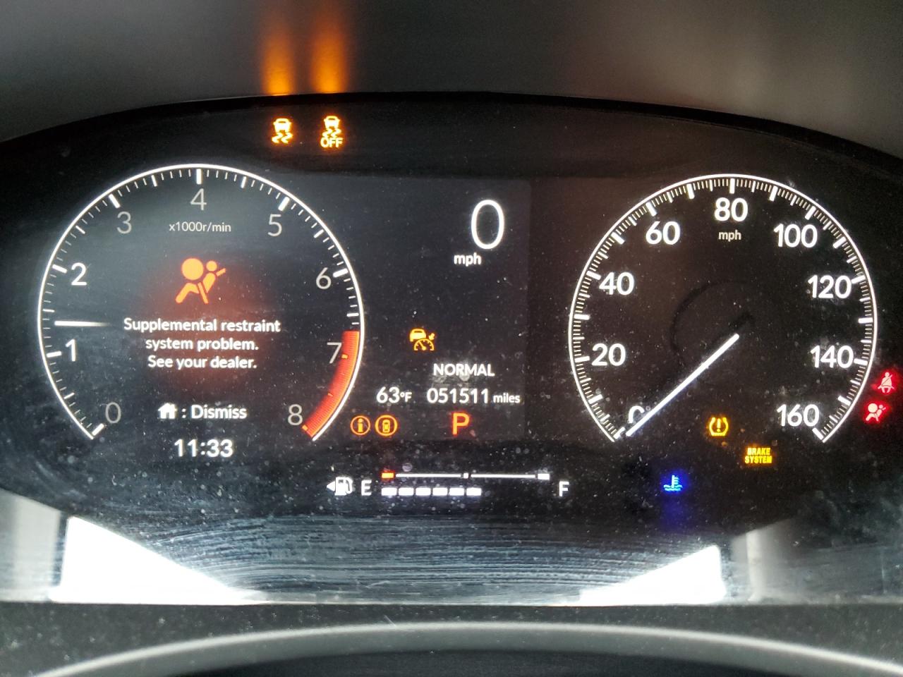 2023 HONDA CIVIC SPORT VIN:2HGFE2F55PH522429