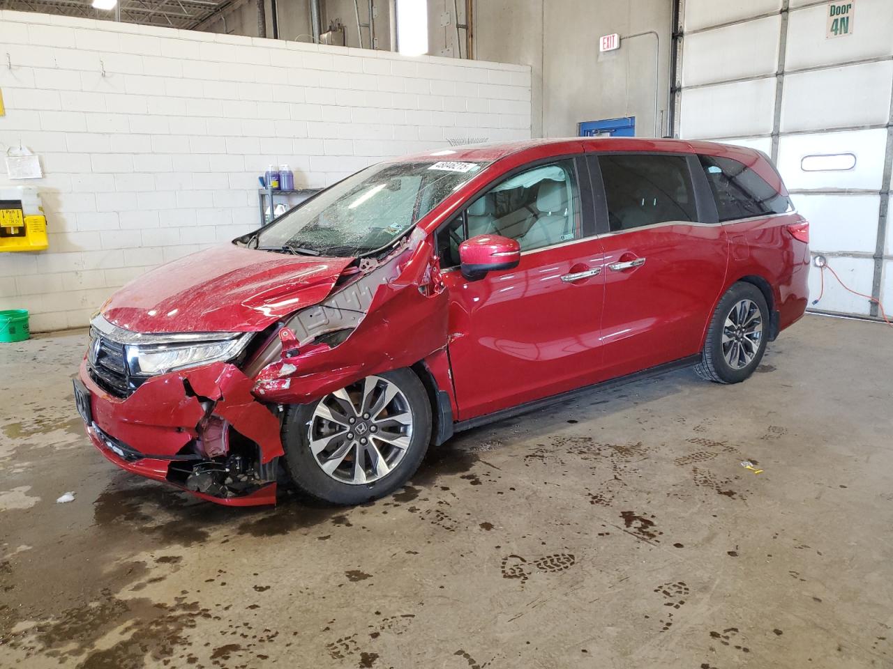 2023 HONDA ODYSSEY EXL VIN:5FNRL6H6XPB025574