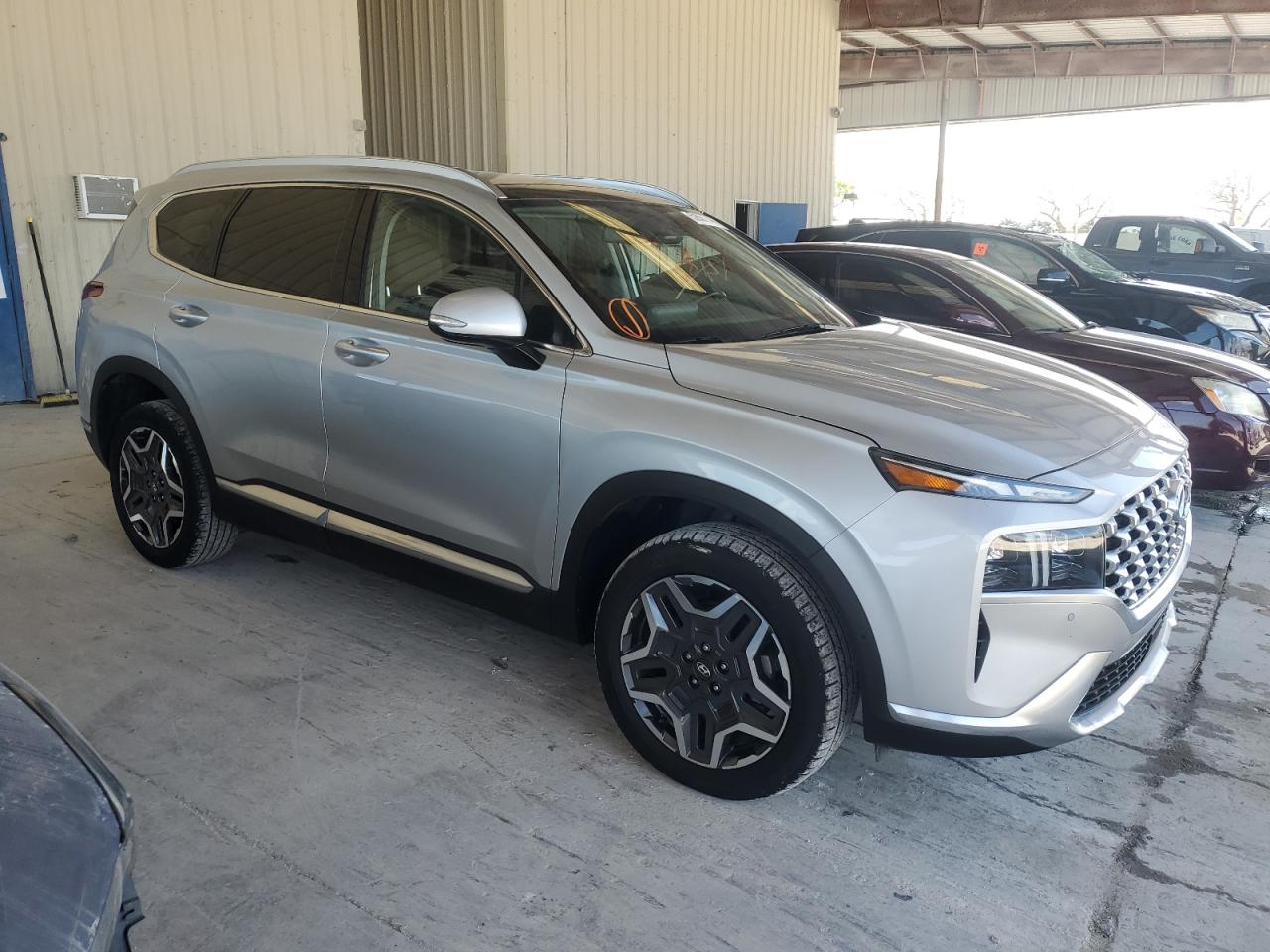 2022 HYUNDAI SANTA FE BLUE VIN:KM8S2DA10NU045338