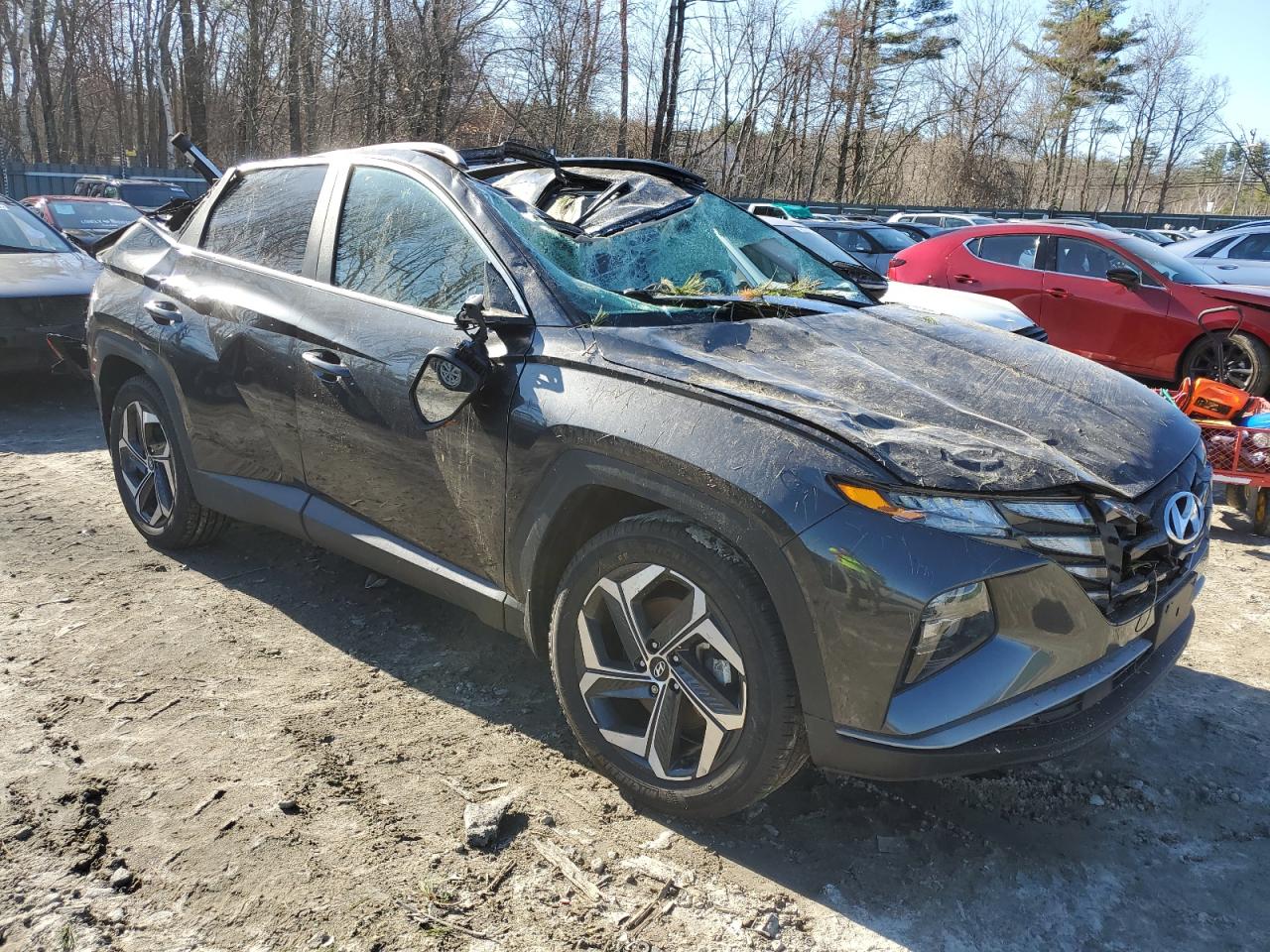 2022 HYUNDAI TUCSON SEL VIN:5NMJFCAE7NH068348