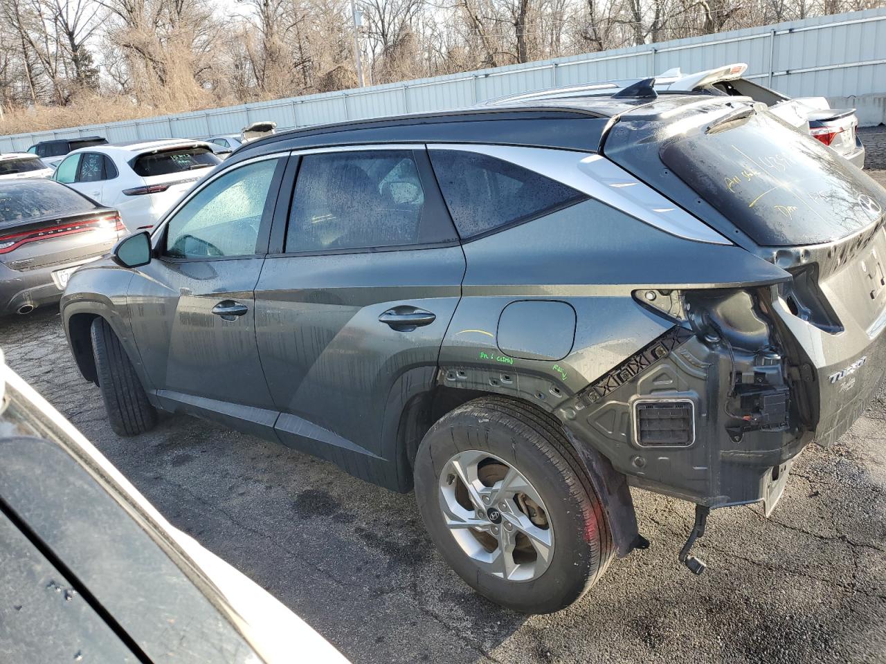 2022 HYUNDAI TUCSON SEL VIN:5NMJB3AE8NH023317