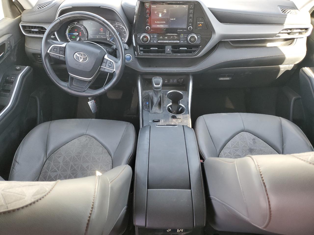 2022 TOYOTA HIGHLANDER HYBRID XLE VIN:5TDAARAH6NS514417