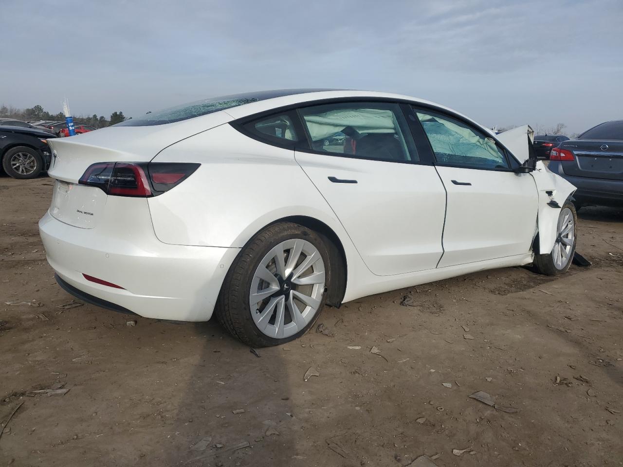 2022 TESLA MODEL 3  VIN:5YJ3E1EB8NF255423