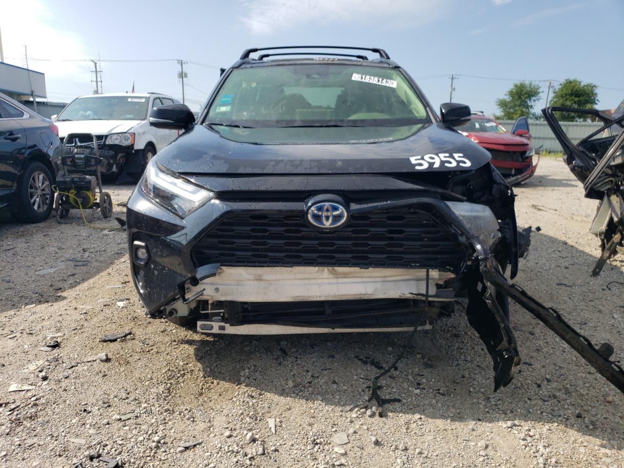 2022 TOYOTA RAV4 XLE PREMIUM VIN:JTMB6RFV2ND058786