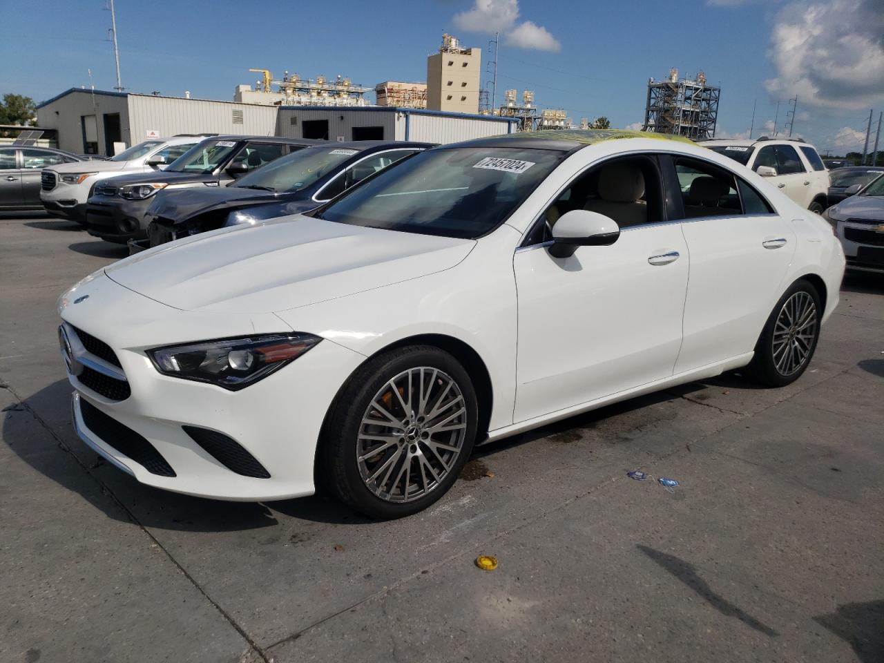 2022 MERCEDES-BENZ CLA 250 VIN:W1K5J4GB0NN251313